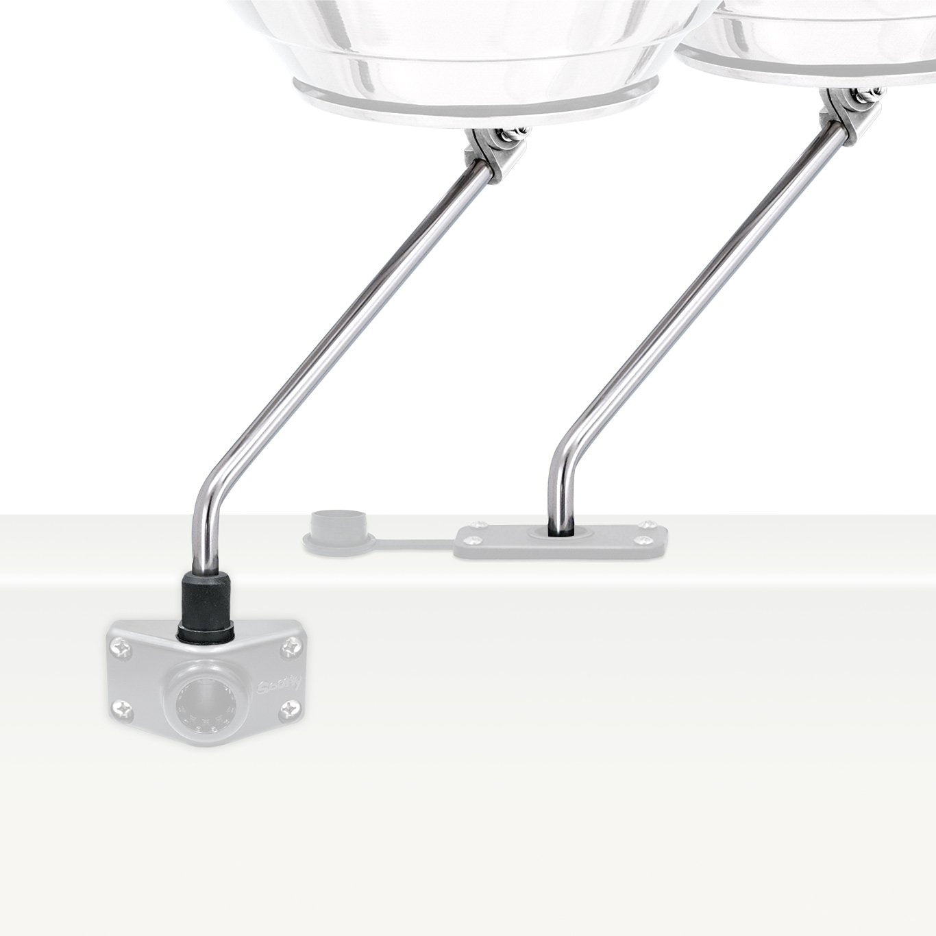 Marine Kettle®Scotty Striker Grip Rod Holder Mount-Mount-A10-165-Magma Products